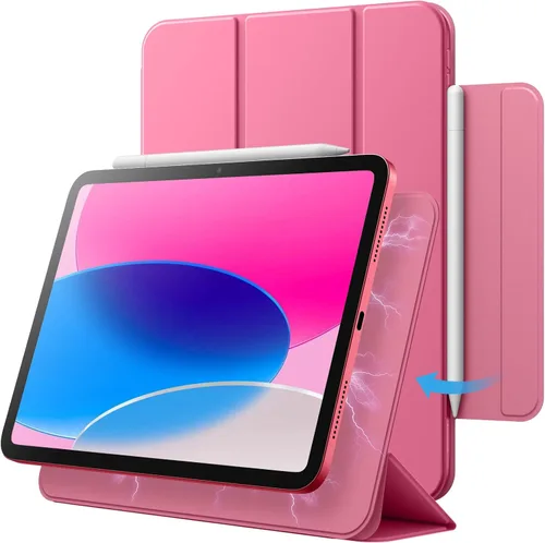 Miniatura 10 de JETech Funda magnética para iPad (A16) de 11ª/10ª generación (2025/2022), accesorio magnético, funda delgada para tableta con encendido y apagado