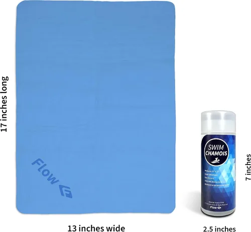 Miniatura 3 de Flow Swim – Toalla gamuza de secado, Azul