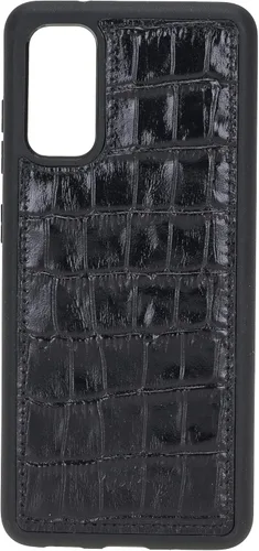Miniatura 91 de Venito Lucca - Funda de piel compatible con Samsung Galaxy Note 10 (6,3 pulgadas), extra segura, con cubierta trasera acolchada, cocodrilo negro