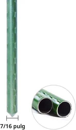Miniatura 2 de WAENLIR Estacas para plantas de jardín, para soporte, para tomates, 5 pies / 1.52 metros, Paquete de 50