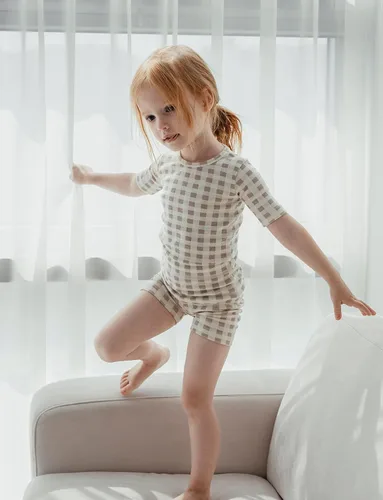 Miniatura 48 de AVAUMA Conjunto de pijama de algodón para bebés y niñas de 6 meses a 7 años