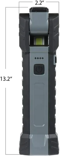Miniatura 4 de Feit Electric Linterna de Trabajo LED Compacta Portátil con 250/500 Lúmenes Ultra Brillante, Base Magnética, Gancho para Colgar, 6500K Luz Diurna