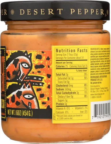 Miniatura 2 de Desert Pepper, Chile Con Queso-Mediano, 2 tarros de 16 oz