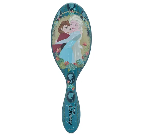 Wet Brush Cepillo desenredante original para el cabello, Anna & Elsa (Disney Love), cerdas IntelliFlex ultrasuaves, cerdas desenredantes que se