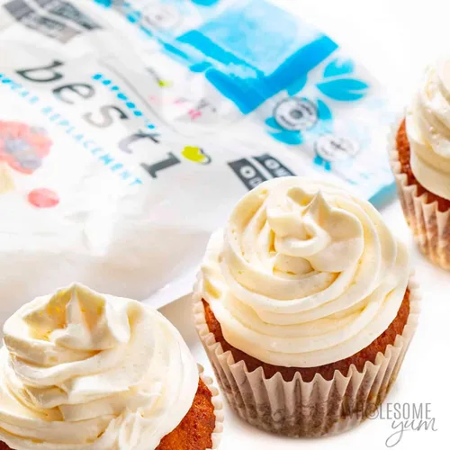 Miniatura 6 de Wholesome Yum Besti Sustituto Natural de Azúcar en Polvo - Mezcla de Edulcorante de Fruta de Monje para Repostería Keto con Alulosa (Sin Eritritol)