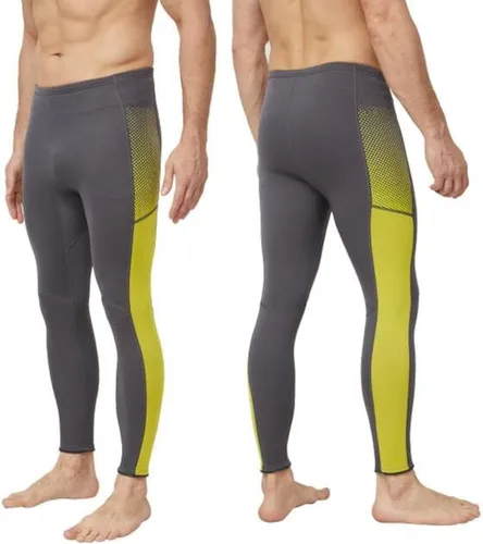 Miniatura 6 de GoldFin Pantalones de neopreno para hombre, 0.079 pulgadas, de neopreno, pantalones de meter, para deportes acuáticos, buceo, surf, natación, Negro