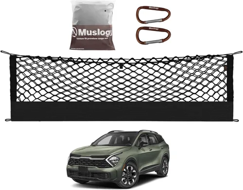 Miniatura 56 de Muslogy para Maverick - Accesorios de Red de Malla de Carga Extensible, Organizador de Maletero, Red de Malla Elástica para Cama de Carga