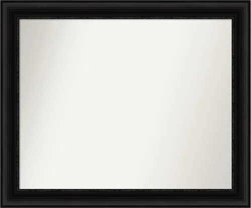 Miniatura 177 de Amanti Art Espejo personalizado, espejo de baño negro puente, espejo de pared o espejo de tocador de baño sobre el fregadero (26 x 26 pulgadas)