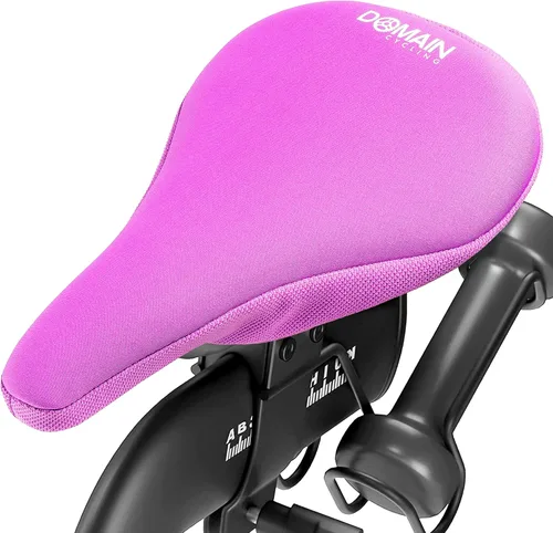 Miniatura 11 de Domain Ciclismo Premium Bike Gel asiento funda de cojín 10.5 x 7 pulgadas, la más cómoda silla de montar para bicicleta con cojín para Clase