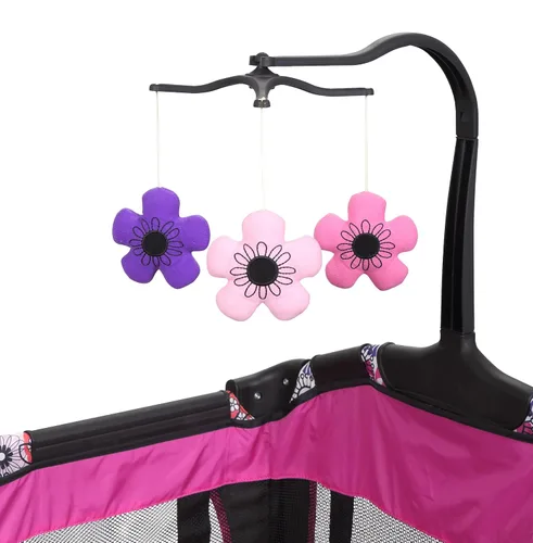 Miniatura 3 de Baby Trend Nursery Center® Corral para niños, jardín floral Floral Garden