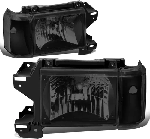 Miniatura 10 de DNA MOTORING HL-OH-F15087-BK-AM Juego de luces de esquina estilo de fábrica para FORD BRONCO 1987-1991 FORD F-150 1987-1991 FORD F-250 1987-1991