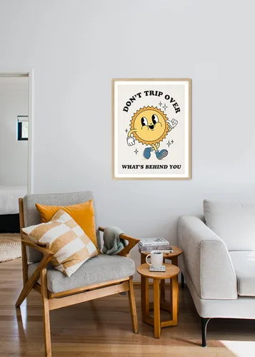 Miniatura 4 de Artivo Póster retro para pared, pósteres estéticos, decoración moderna de habitación para dormitorio, bonita decoración de habitación, póster