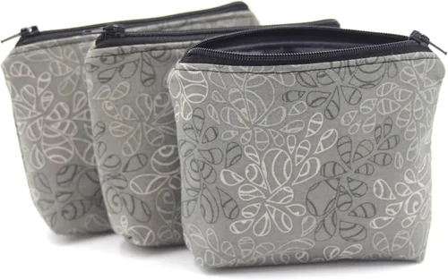 Miniatura 5 de Elements Essential Oil Bag, Cotton Zipper Pouch, Travel Bag Set, Cosmetic Cotton Bag, Makeup Bag, Toiletry Bag, Holiday Gift, Gift for Her