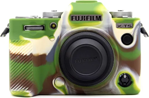 Miniatura 7 de Rieibi Fuji XT5 X-T5 - Funda protectora de silicona suave para cámara Fujifilm XT5 X-T5, funda ligera para cámara Fuji X-T5, color negro