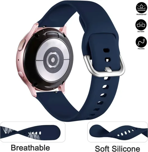 Miniatura 6 de Lerobo - Bandas compatibles con Samsung Galaxy Watch Active/Active 2 de 1.57 y 1.73 pulgadas/Galaxy Watch 1.65 pulgadas. Correa de reloj