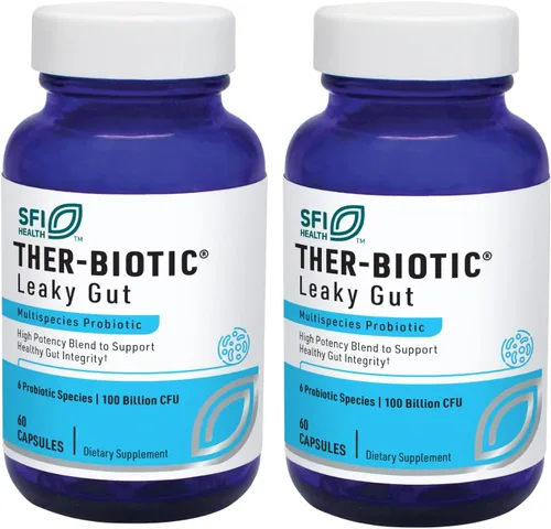 Klaire Labs SFI Health Ther-Biotic Factor 6 - Probióticos ultra fuertes de 100 mil millones de UFC para hombres y mujeres, inmune, digestiva y salud