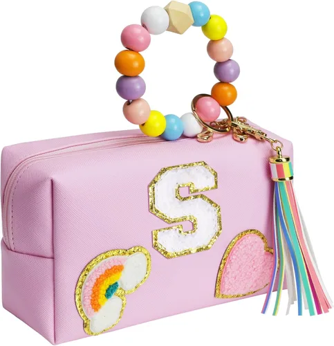 Elilier Regalos de cumpleaños para niños de 4, 5, 6, 7, 8, 9, 10, 11, 12 años, regalos para niñas, cuidado de la piel, bolsa con carta, neceser 2-P