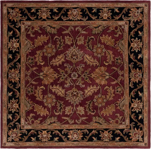 Miniatura 31 de Safavieh colección Heritage HG628A - tapete oriental tradicional hecho a mano de lana verde oscura y dorada, Lana, negro / beige (Black/ Beige)