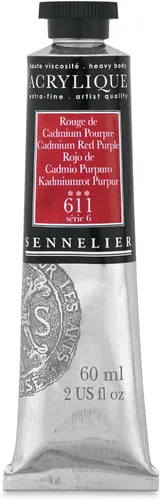 Miniatura 95 de Sennelier Acrílico para artistas extrafinos, 2.0 fl oz, luz verde cromo S3