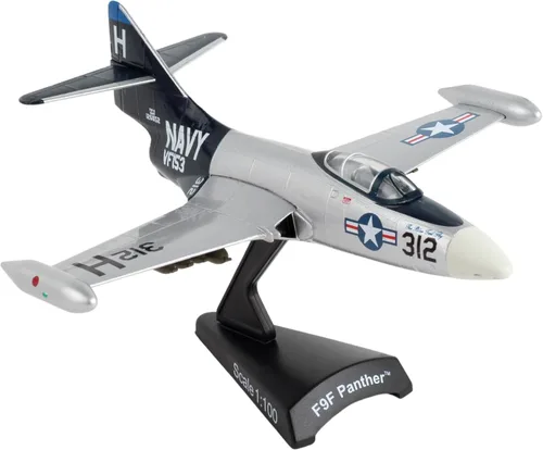 Miniatura 14 de Daron Worldwide Trading Postage Stamp F-4B Phantom II Sundowners Vehículo (Escala 1/155)