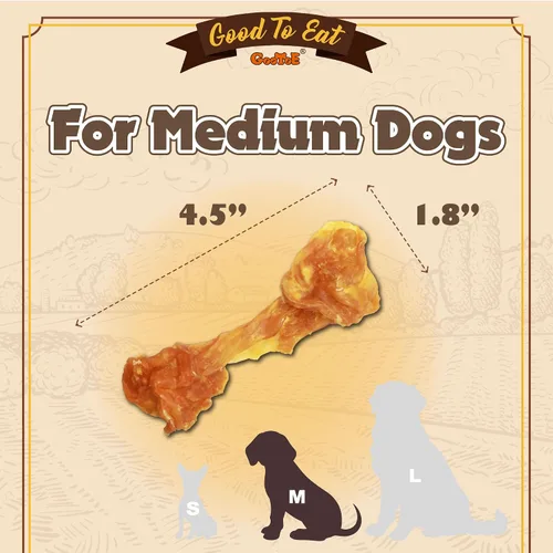 Miniatura 2 de Gootoe Tendones de Pavo para Perros – Golosinas Naturales, Hipoalergénicas para Perros, Alternativa al Cuero Crudo, Masticables Duraderas
