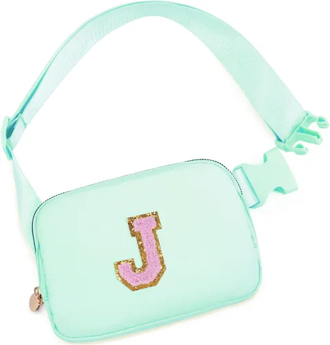 Miniatura 125 de Bolsa de cinturón para niñas y mujeres, bolsas cruzadas, riñonera, riñonera personalizada, Negro, Small