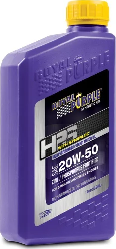 Miniatura 12 de Royal Purple Aceite sintético para motor 36530-6PK HPS 5W-30 con tecnología de aditivos Synerlec, 1 cuarto de galón, caja de 6