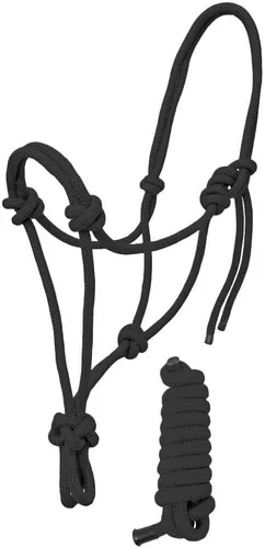 Miniatura 2 de Resistance Halter de cuerda ajustable de nailon liso con plomo a juego de 6 pies