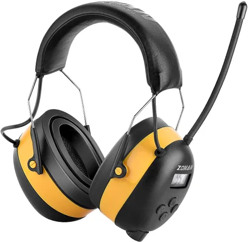 Miniatura 12 de ZOHAN AM/FM Radio Headphone with Digital Display,Ear Protection Noise Reduction Earmuffs,Comfortable Hearing Protector