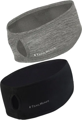 Miniatura 15 de TrailHeads - Diadema para mujer, diseño de cola de caballo, con banda para la oreja que absorbe la humedad, ideal para correr