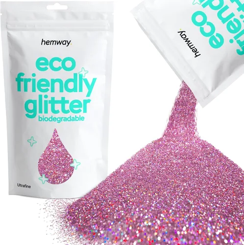 Miniatura 54 de Purpurina biodegradable, holográfica plateada, 3.5 onzas, respetuosa con el medio ambiente, extra gruesa, bioecológica, vegana para festivales