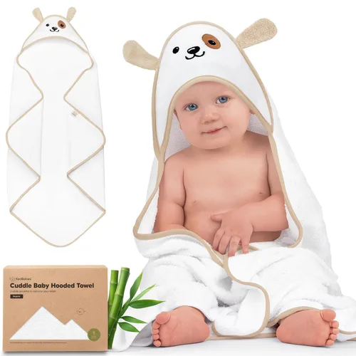 Miniatura 15 de KeaBabies Toalla de bebé con capucha para recién nacido, viscosa derivada de bambú, toallas de baño grandes con capucha para niños, niñas, niños