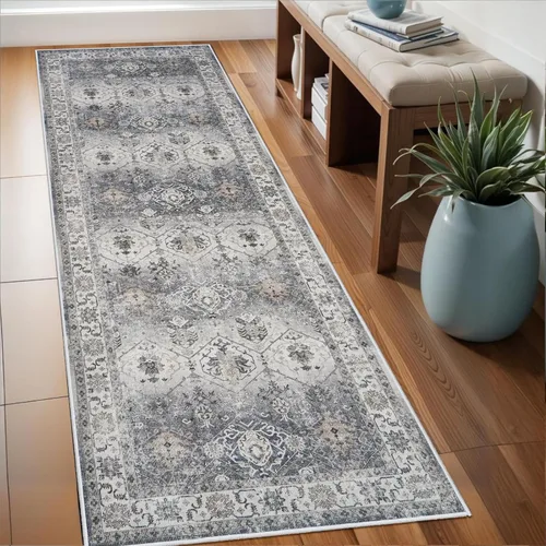 Miniatura 74 de Alfombra de pasillo lavable de 2 x 3 pies - Alfombra antideslizante resistente a las manchas, alfombras y tapetes de cocina duraderos