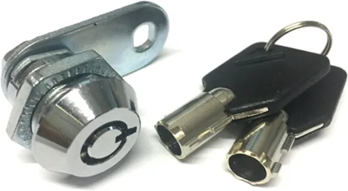 Cerradura tubular de cajón con llave diferente para buzón de puerta, gabinete, caja de herramientas, llaves, accesorios de muebles, 1 unidad (color