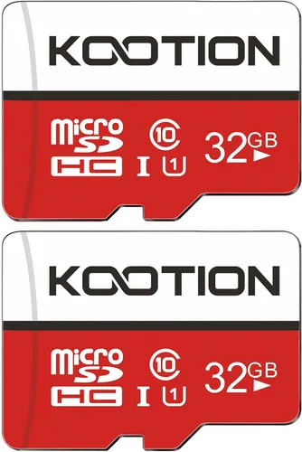 Miniatura 17 de KOOTION Tarjeta Micro SD de 32 GB, 5 unidades, tarjeta de memoria flash MicroSDHC Clase 10 con adaptador UHS-I, Full HD, tarjeta TF C10