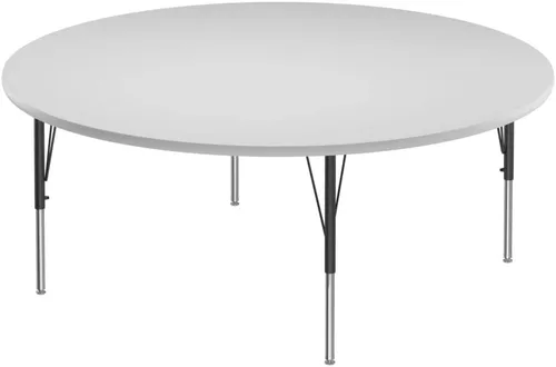 Miniatura 52 de Correll - Mesa rectangular de 24 x 36 pulgadas, mesa de actividades superior de borrado en seco, altura ajustable (19 a 29), laminado de alta