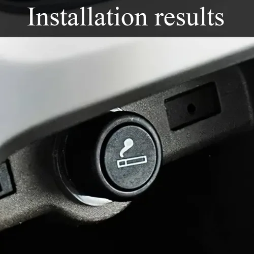 Miniatura 5 de Ensamble de zócalo para encendedor de cigarrillos compatible con Ford E150 E250 E350 F150 F250 F350 F450 Super Duty Fusion OEM#XC3Z-15055-AA
