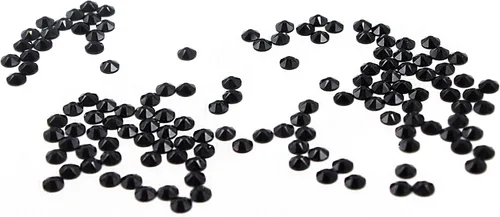Miniatura 3 de Preciosa Viva Rhinestones - Sin Hotfix Flatback - Jet - SS20 (0.197 in) - Elige tu cantidad (72)