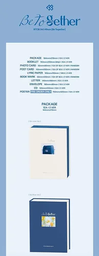 Miniatura 3 de DREAMUS BTOB - Be Together [Be Love ver.] (3er álbum) Álbum+Beneficios limitados de pre-orden+CulturaRegalo coreano