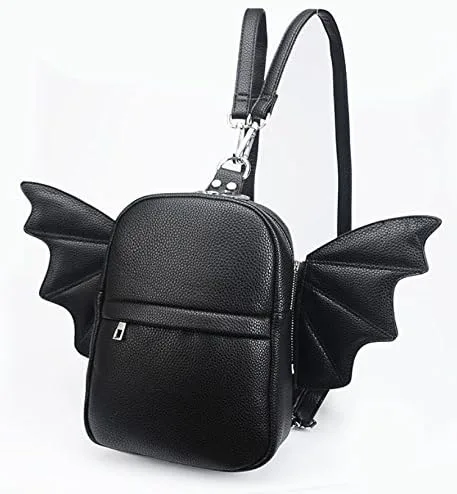 Miniatura 2 de Prime Original Mini mochila de moda para mujer Bolso de hombro desmontable con ala de ángel de murciélago