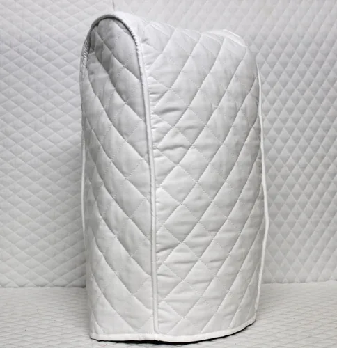 Funda para licuadora Ninja - Algodón acolchado de doble cara, color blanco