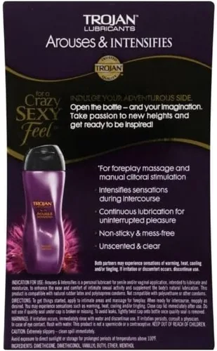 Miniatura 2 de Trojan Arouses & Intensifies Lubricant, 3 onzas, paquete de 7