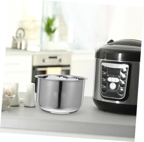 Miniatura 4 de 2.1QT/2L 6 tazas de olla de arroz Liner olla olla interior olla de arroz antiadherente cocina reemplazo reemplazo forro 7.78 x 4.72 pulgadas