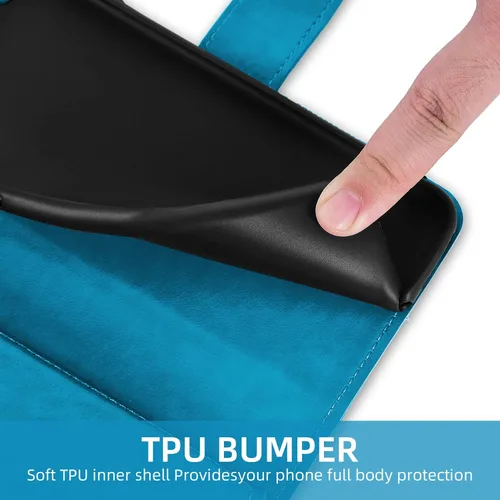 Miniatura 8 de Asuwish Funda de teléfono para Samsung Galaxy Note 20 Glaxay Note20 5G con protector de pantalla de vidrio templado y soporte para tarjeta de Azul