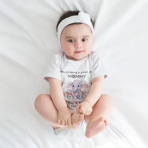 Miniatura 14 de Gossby Mameluco personalizado para bebé – Body personalizado para bebé niño, niña con diseño, nombre – Regalo para recién nacido, nueva mamá – 0-24