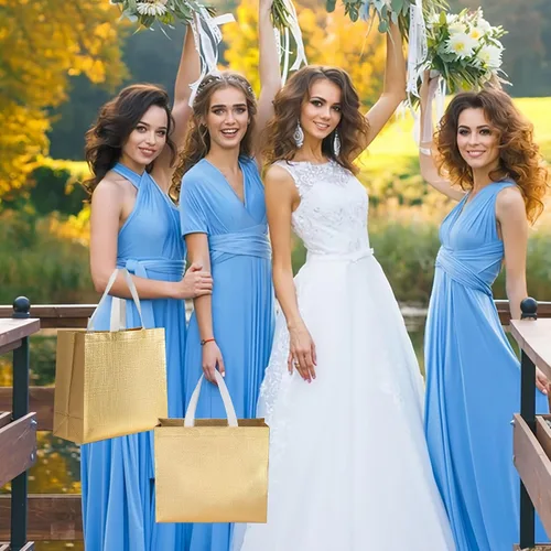 Miniatura 4 de Paquete de 25 bolsas de regalo grandes para regalo, fiesta de cumpleaños, boda, bolsa de regalo reutilizable, bolsas de regalo gigantes plateadas
