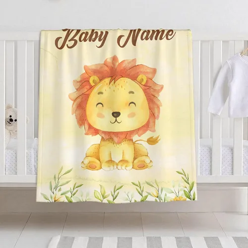 Miniatura 36 de Manta de bebé personalizada para niñas y niños, manta de bebé personalizada con nombre para niños pequeños, niños, ducha, recién nacidos, guardería