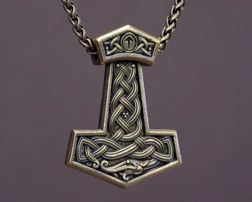 Miniatura 122 de Baldur Jewelry - Collar de martillo Thors Mjölnir - Colgante de martillo de Thor nórdico vikingo joyería vikingo - Collar Thor - Regalos Thor