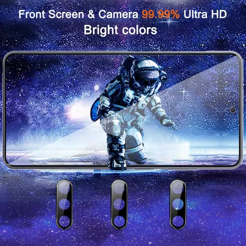 Miniatura 6 de Ferilinso Paquete de 3 protectores de pantalla de privacidad para Samsung Galaxy S26 con 3 protectores de lente de cámara de vidrio templado