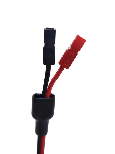 Miniatura 4 de Cable de extensión de enchufe de alimentación de 14 AWG CC de 0.217 in x 0.083 in para batería de reserva del generador y panel solar plegable